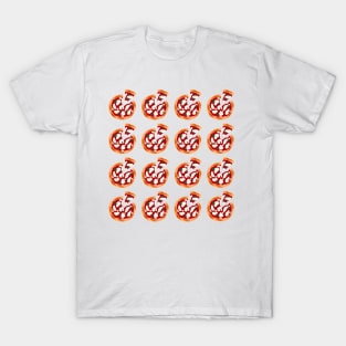 Pizza Pattern T-Shirt